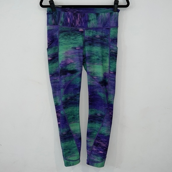 Lululemon Time to Shine high Waist Tight in Rio Nights Multi size 6 - Picture 2 of 16